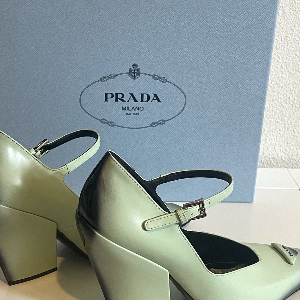 Prada Modellerie Mary Jane Pump - Picture 6 of 13